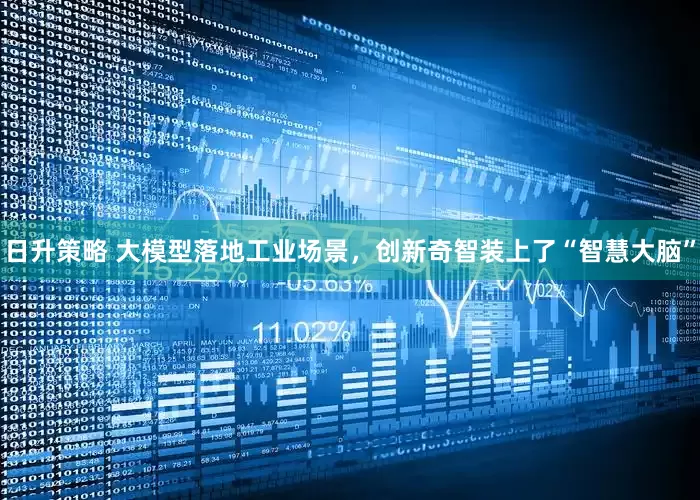 日升策略 大模型落地工业场景，创新奇智装上了“智慧大脑”